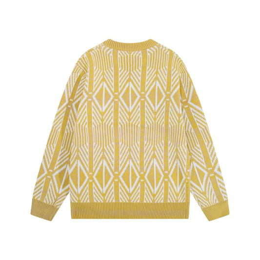 Geometric Jacquard Sweater