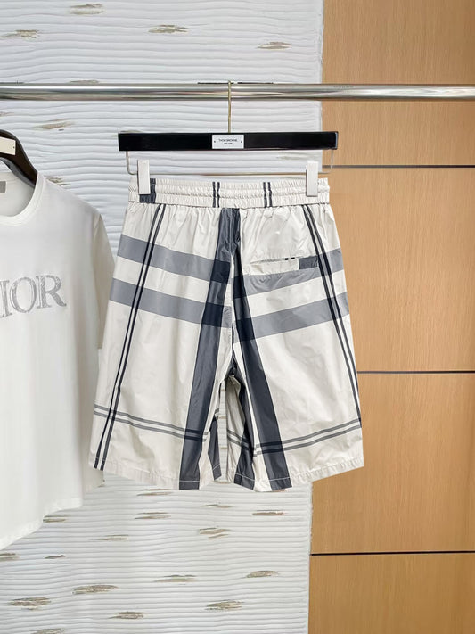 Classic Plaid Printed Shorts