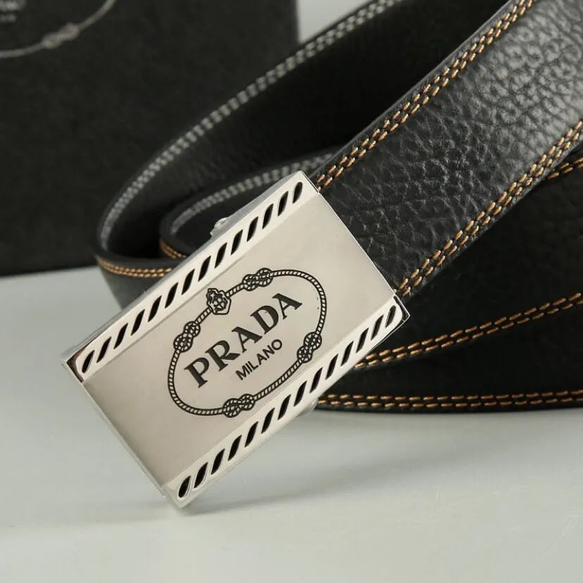 Reversible Top‑Grain Cowhide Slide Belt
