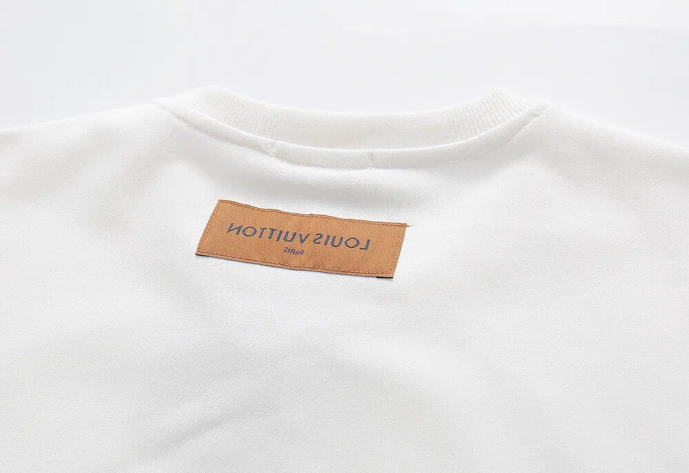 Bird Pattern Printing Sweatshirt