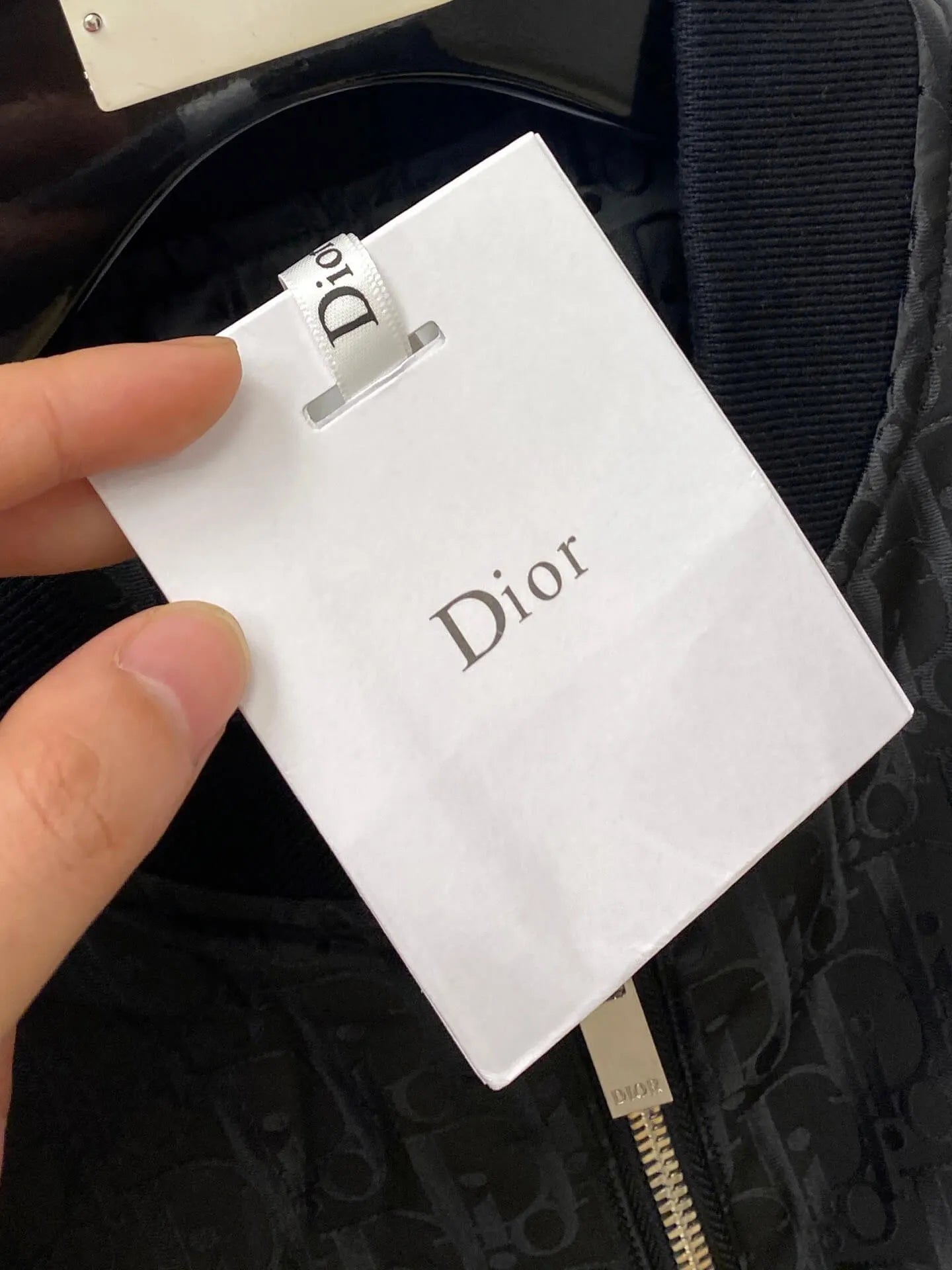 Subtle All‑Over Print Jacket