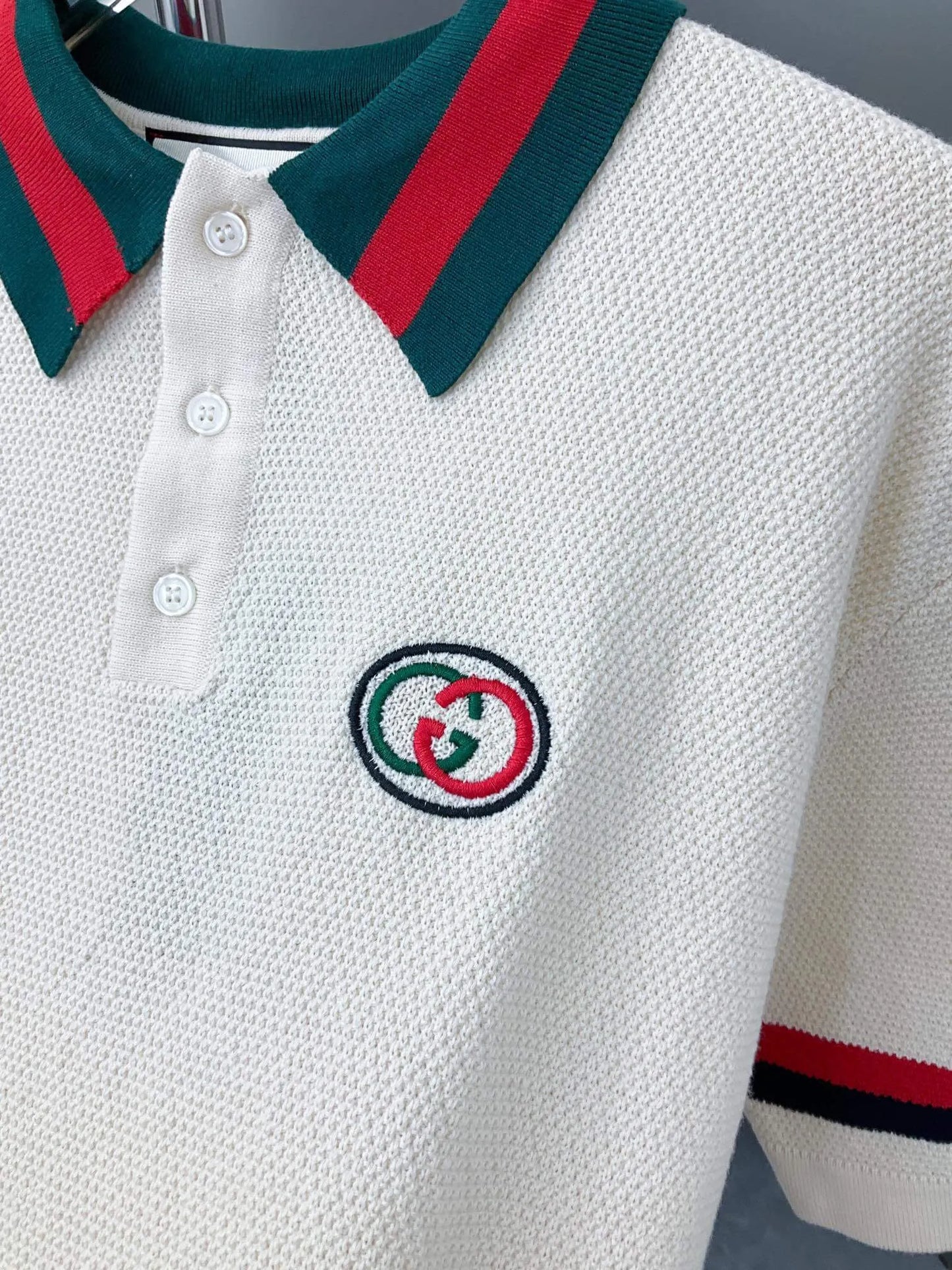 Double G Knit Polo T-Shirt