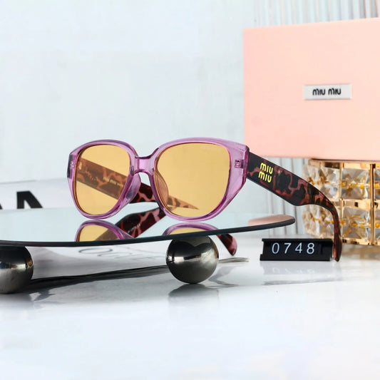 Retro Cat‑eye Square Sunglasses