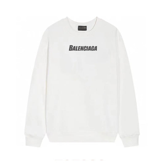 Letter Print Crewneck Sweatshirt