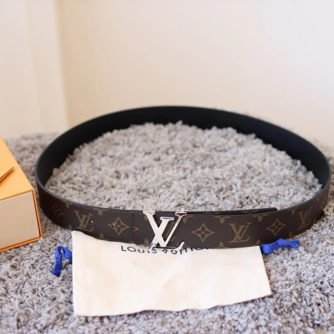 Brown All-over Jacquard Belt