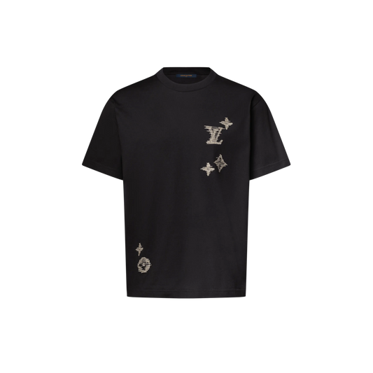 Hot Sale Star Embroidered T-Shirt