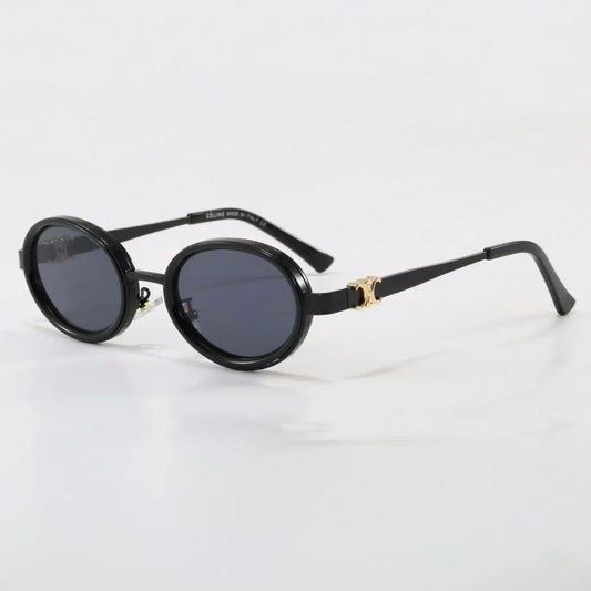 Metal Vintage Small Round Sunglasses