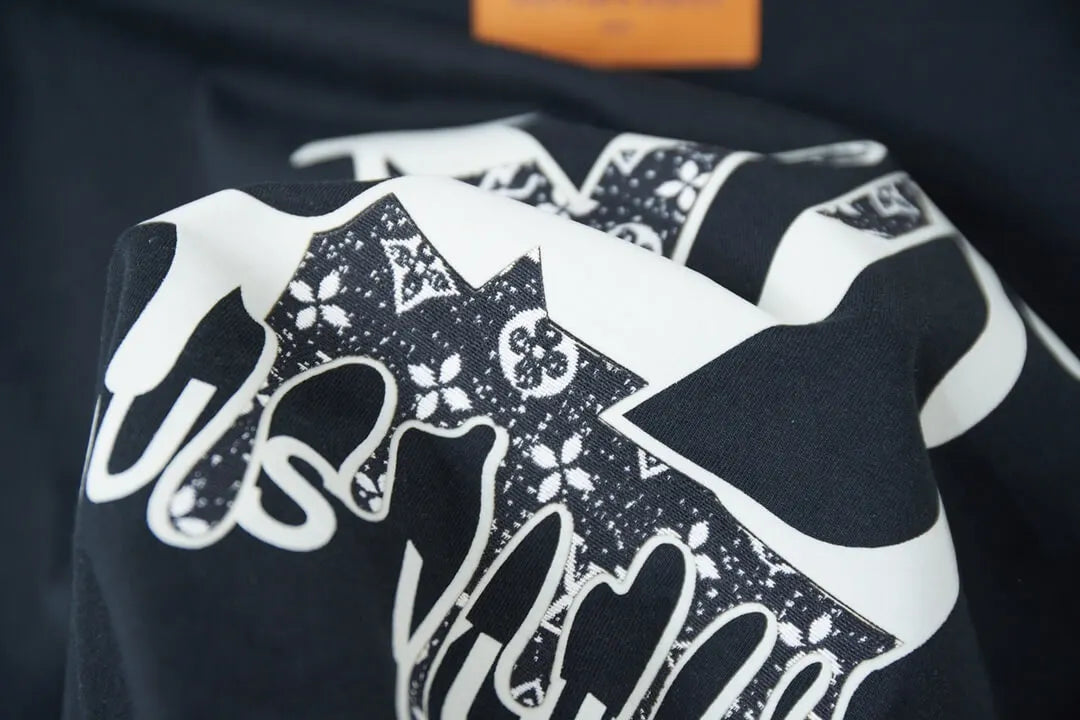Back Melt Print Short Sleeve T‑Shirt