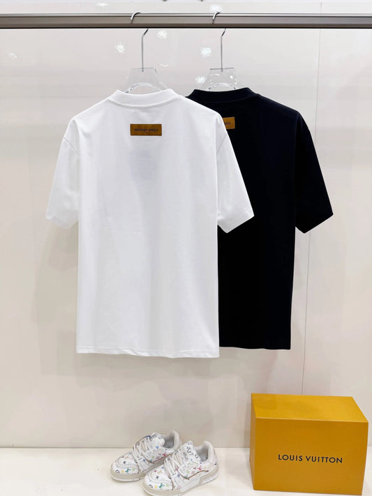 3D Shadow Graffiti Letter Print T-Shirt