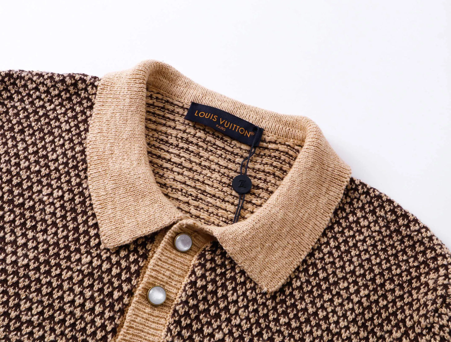 New Mesh Knit Polo Shirt