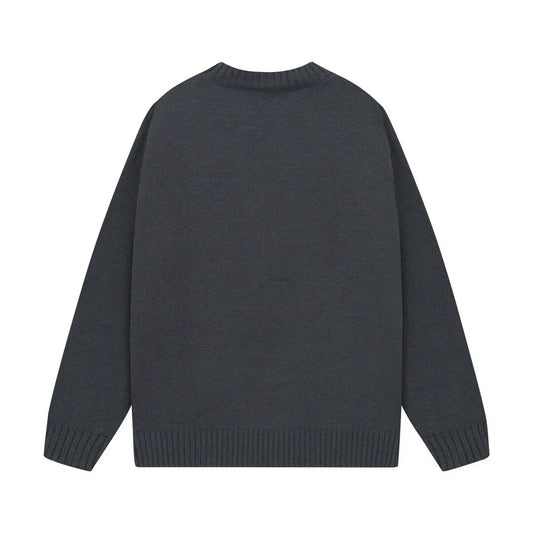 Tone‑on‑Tone Cream Sweater
