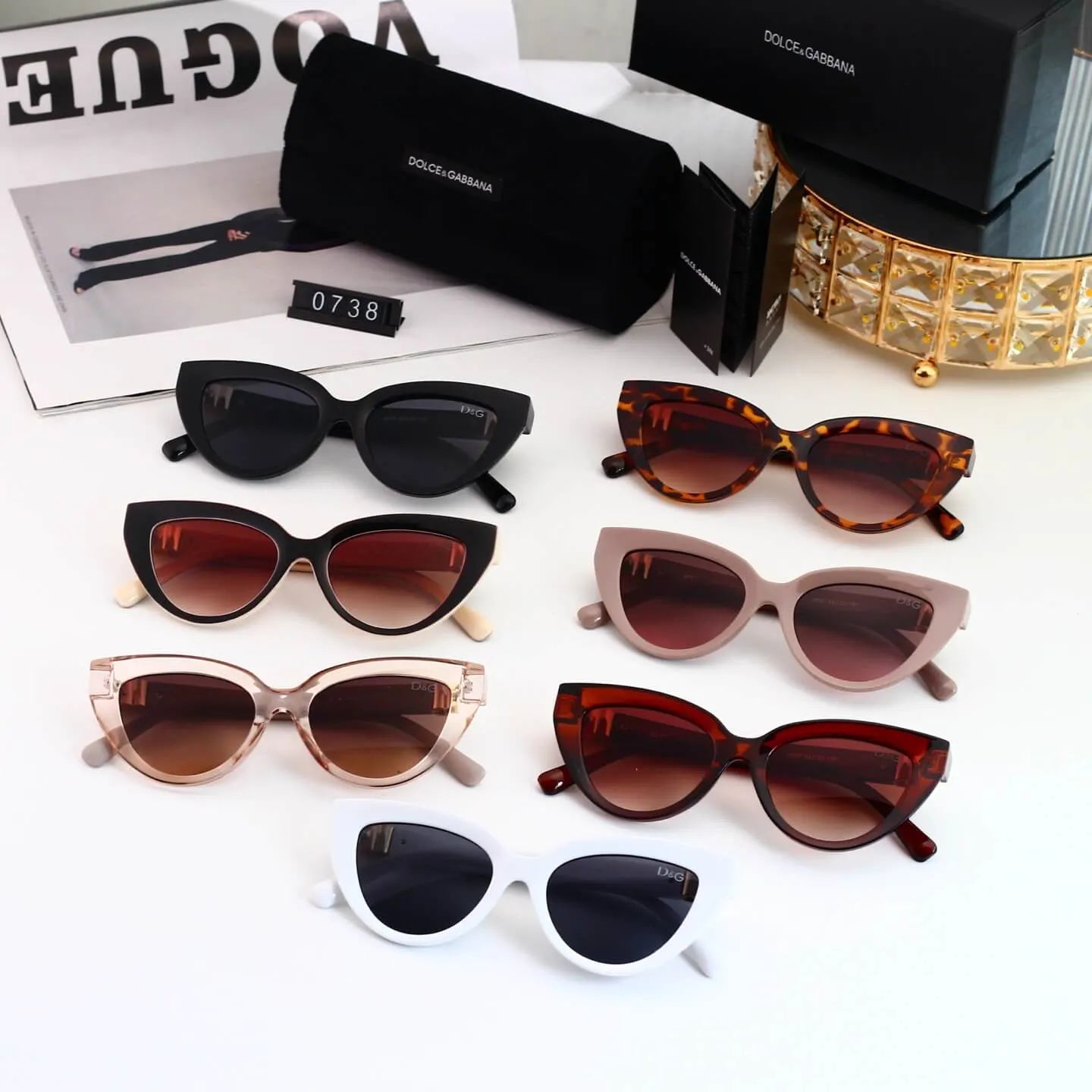 Vintage Cat-Eye Sunglasses