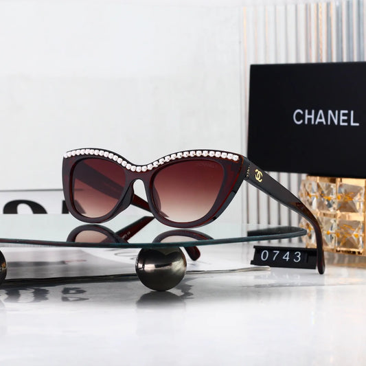 Pearl-Accented Sunglasses