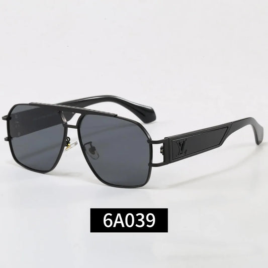 Double Bridge Pilot Sunglasses