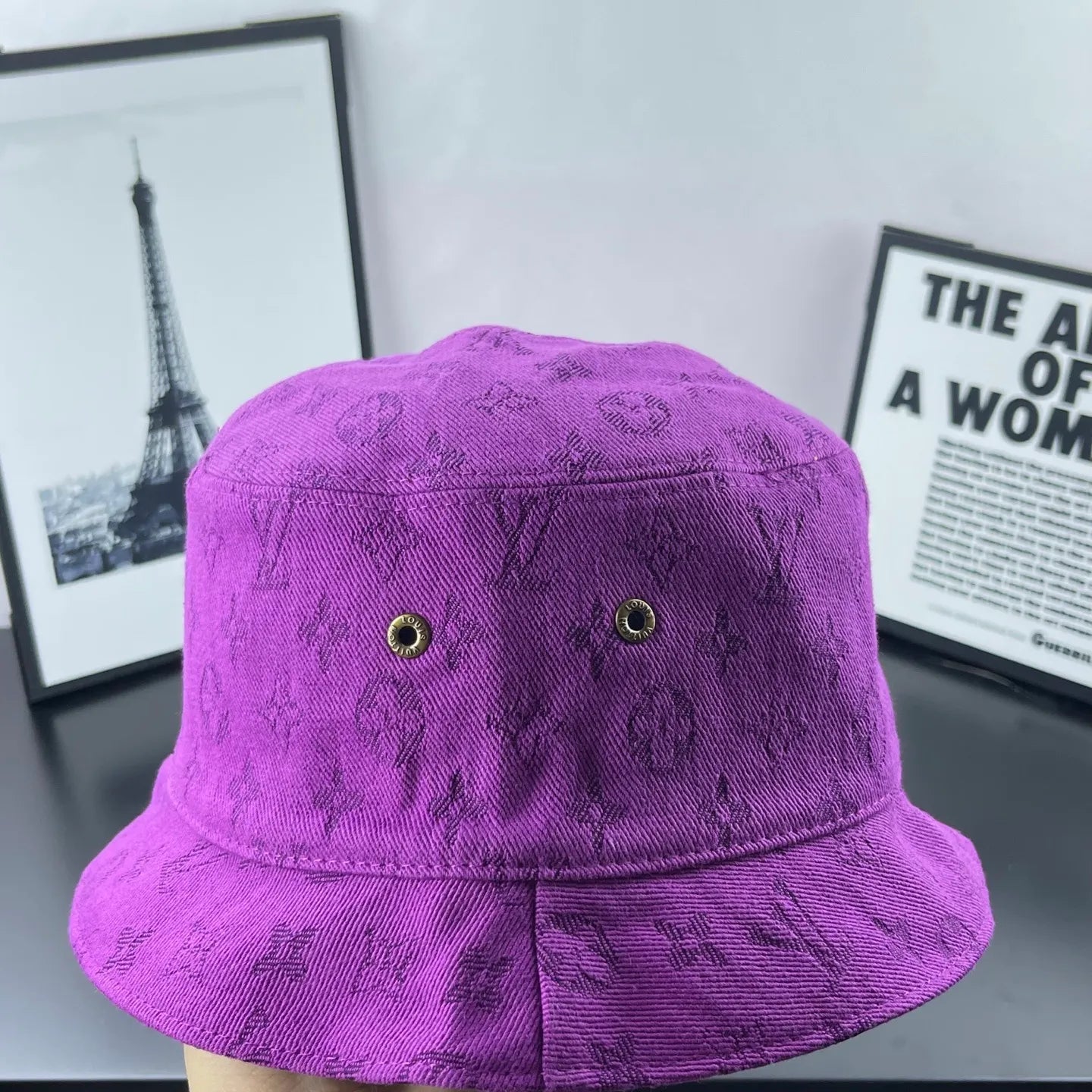 Casual Washed Denim Fisherman Hat