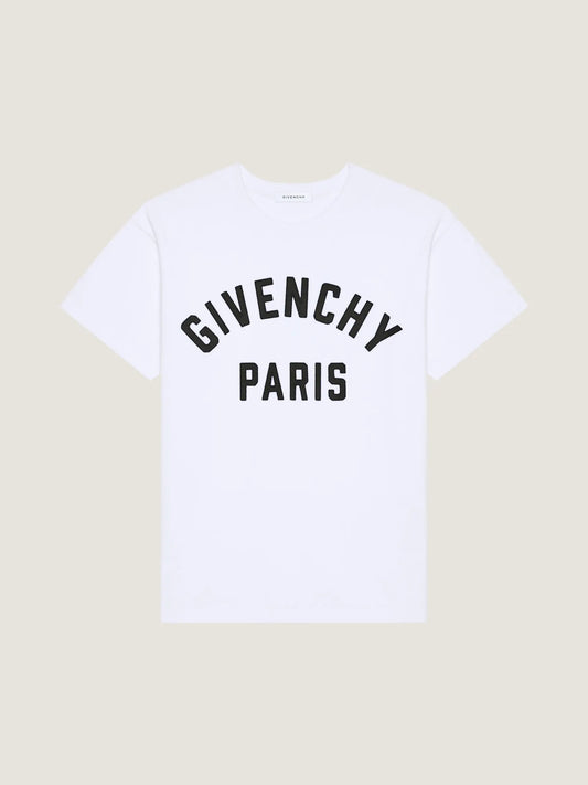 Paris Letter Print T‑Shirt