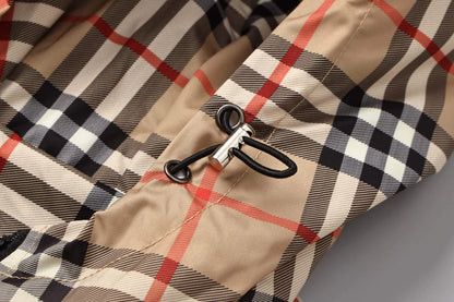 Brown Striped Jacket
