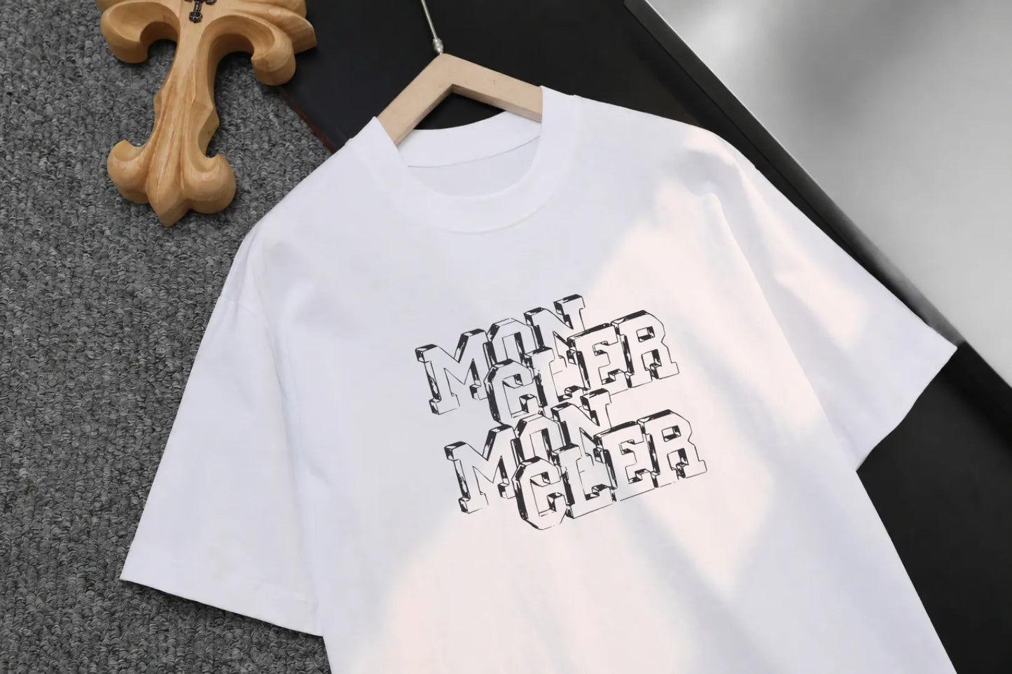 Double Layer Letter T‑Shirt