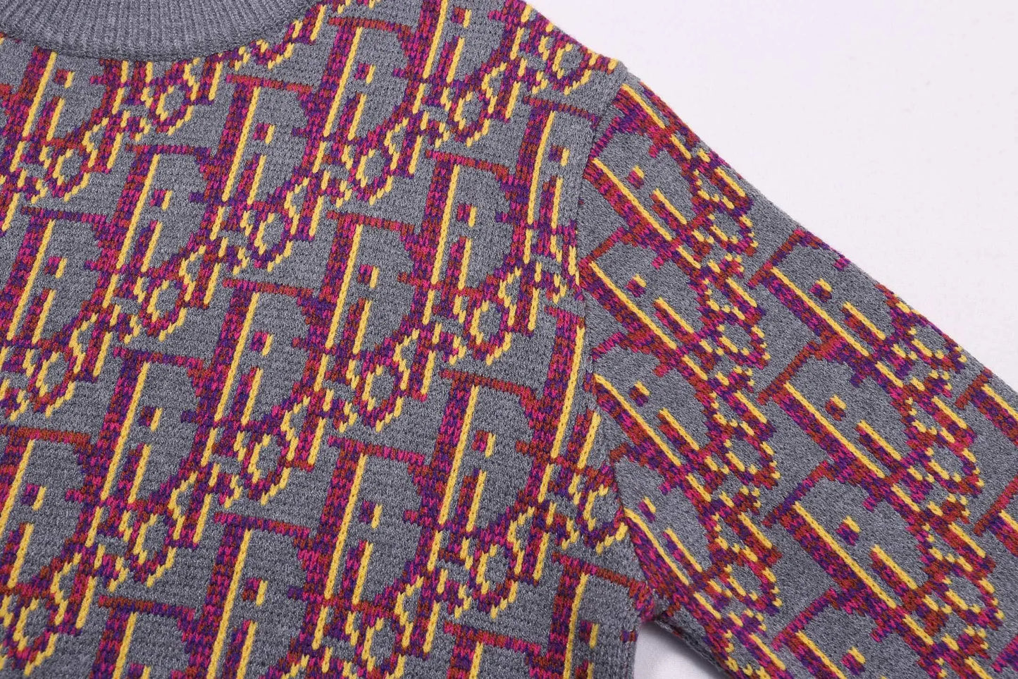 Multitone Monogram Sweater
