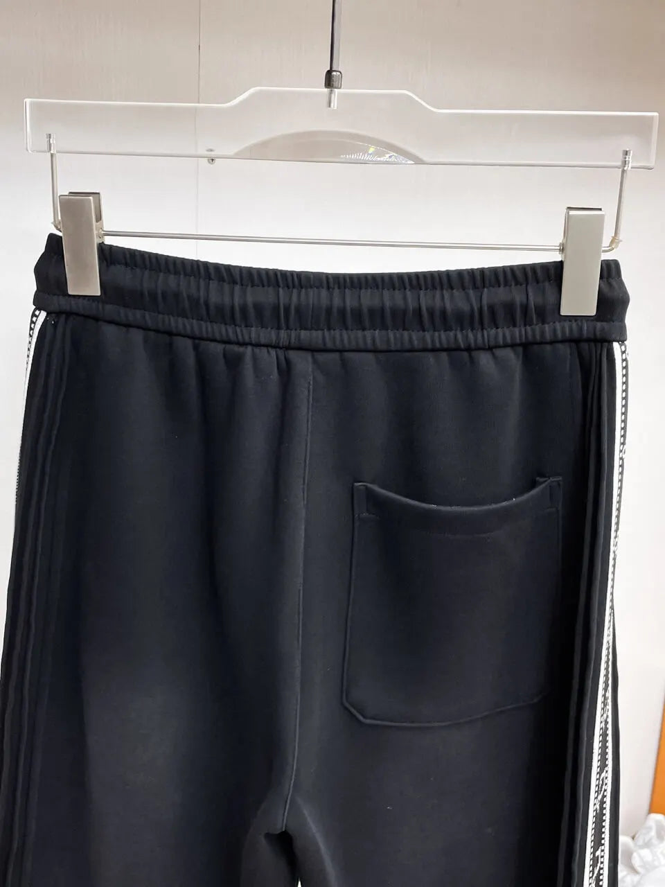 Side Jacquard Tape Straight‑Fit Pants
