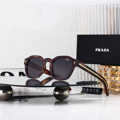 Retro Square Frame Sunglasses