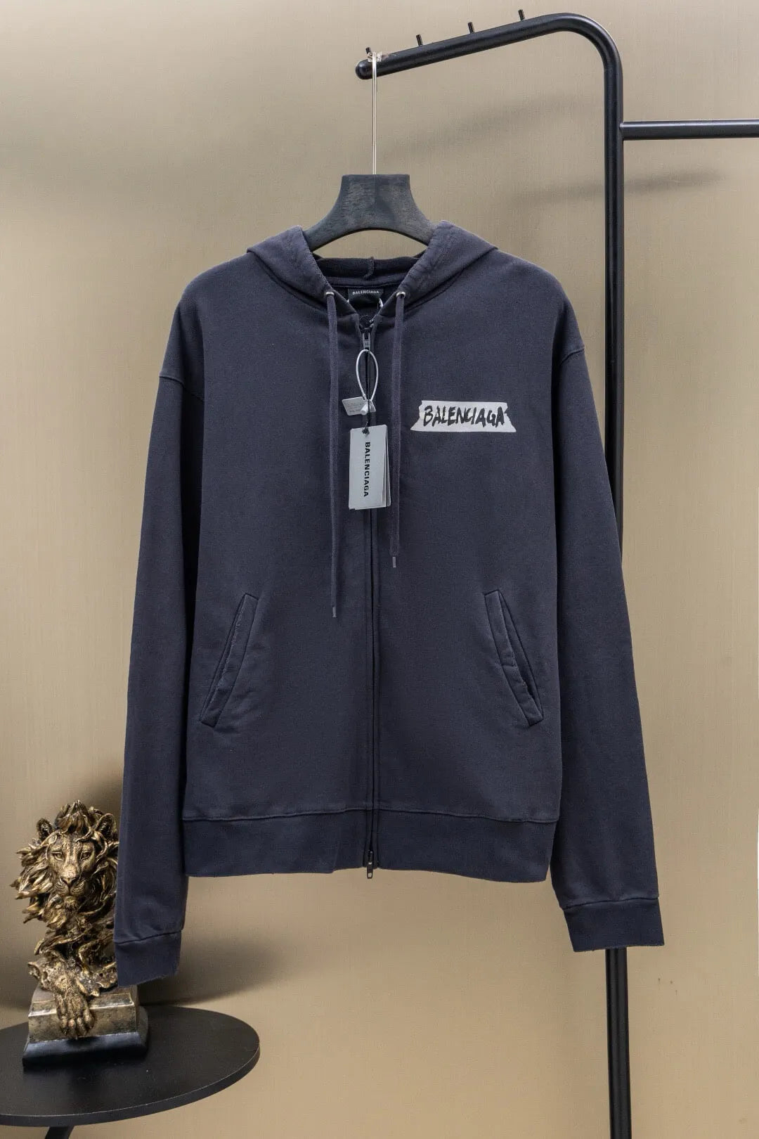Vintage Wash Hooded Jacket