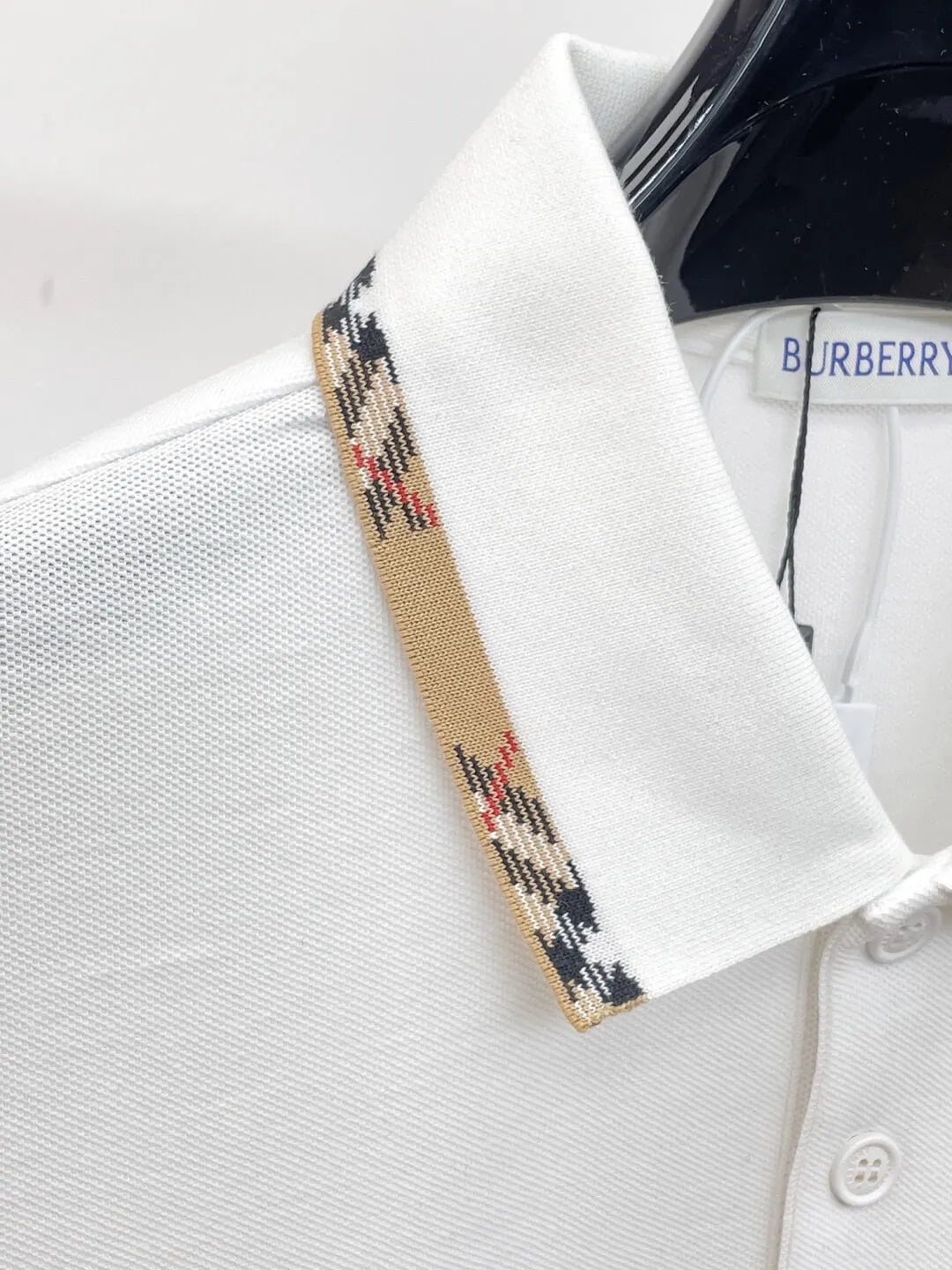 Vintage Striped Collared Polo Shirt