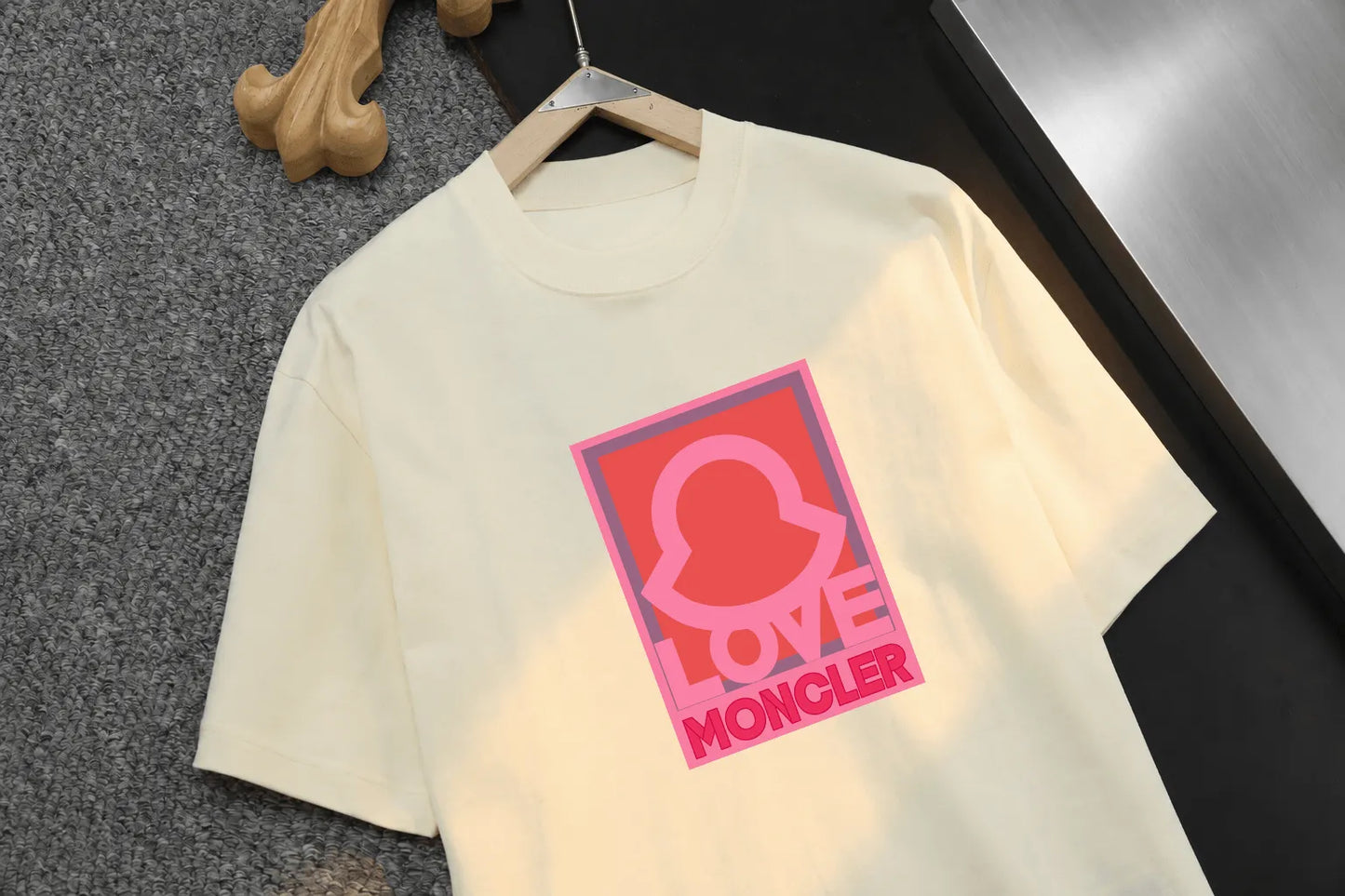 Love Square Print T‑Shirt
