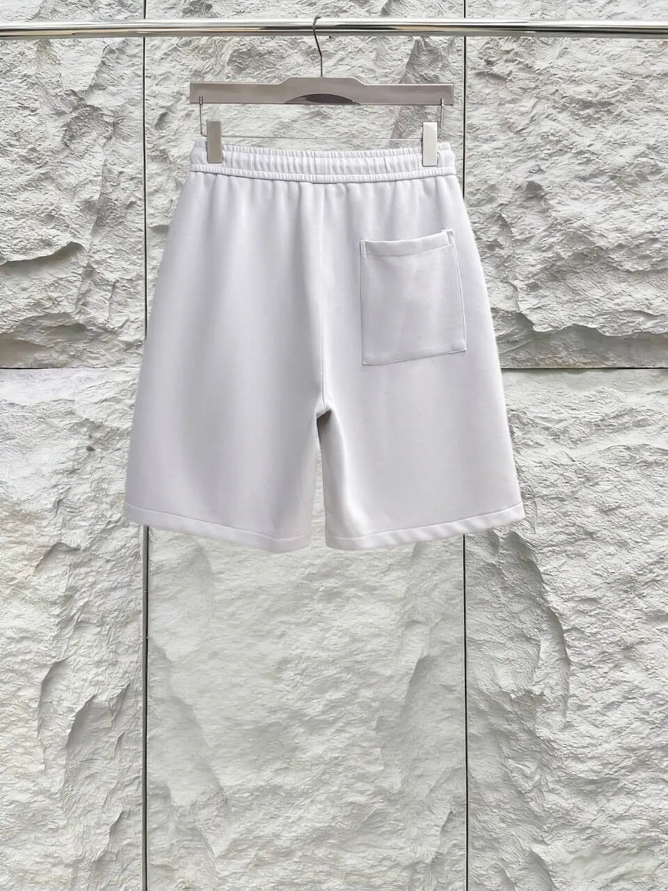 Graffiti Letter Embroidered Casual Shorts