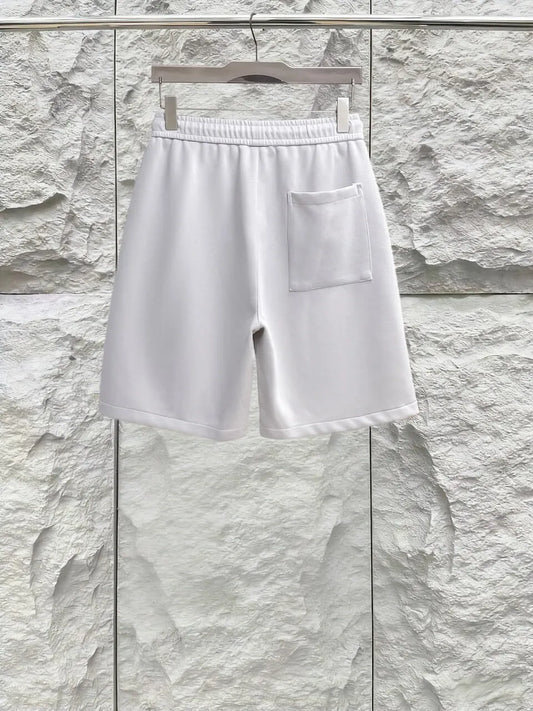 Graffiti Letter Embroidered Casual Shorts