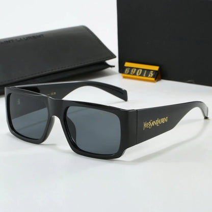 Gold Side Letter Sunglasses