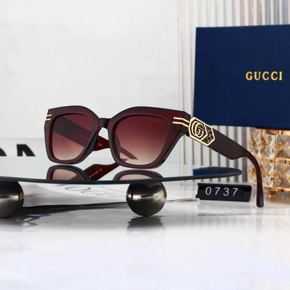 Metal Square Sunglasses