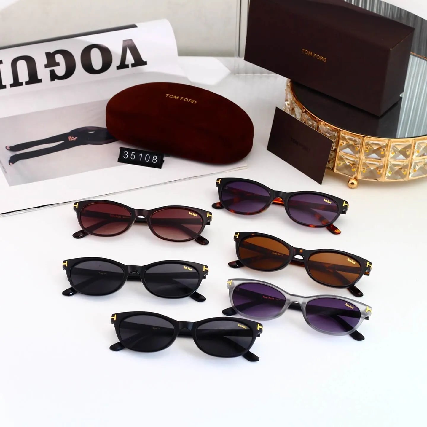 Vintage Oval Sunglasses