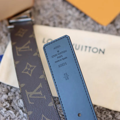 Brown All-over Jacquard Belt