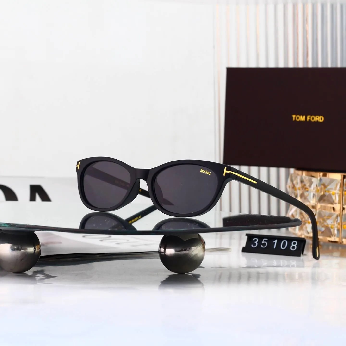Vintage Oval Sunglasses