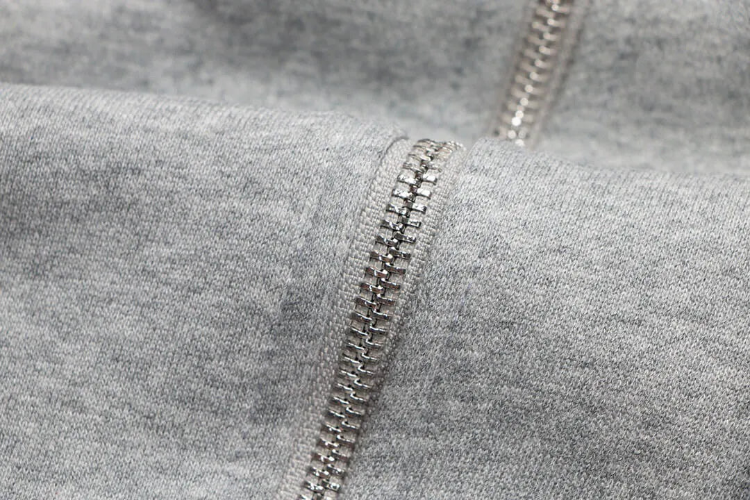 Letter Print Hooded Jacket