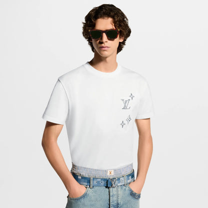 Hot Sale Star Embroidered T-Shirt