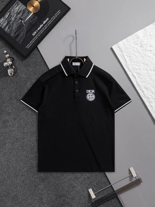 Metal Triangle Polo Shirt