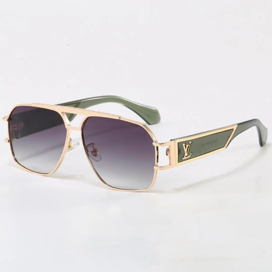 Classic Aviator Square Sunglasses