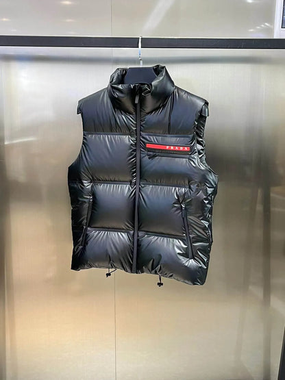 White Goose Down Vest