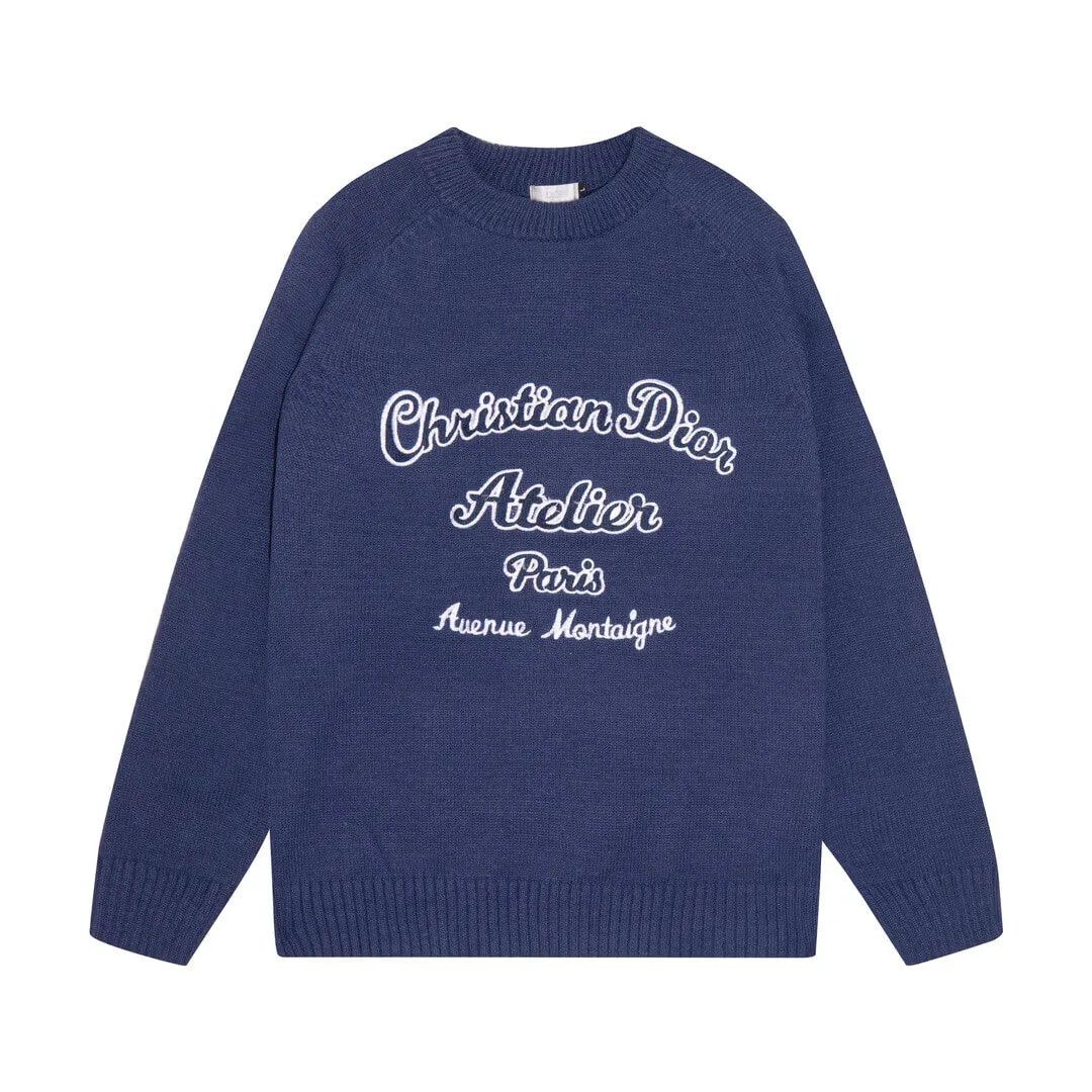 Vintage Letter Sweater