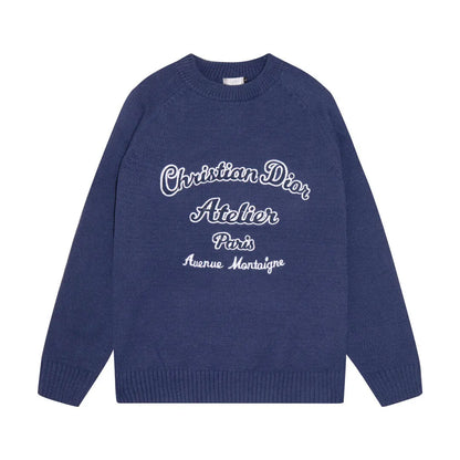 Vintage Letter Sweater