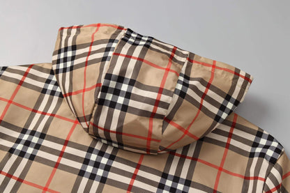 Brown Striped Jacket