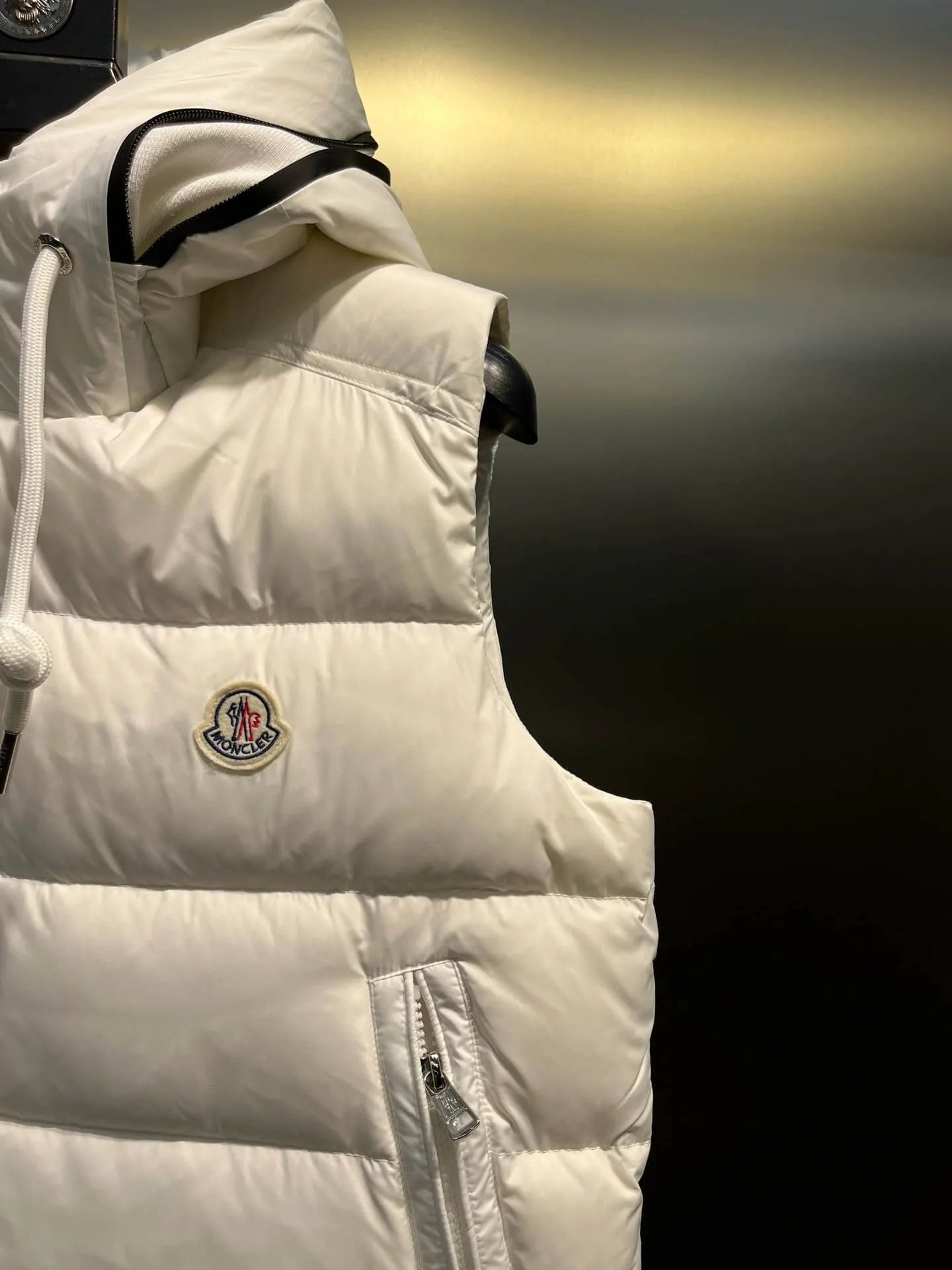 Hooded Down Gilet Jacket