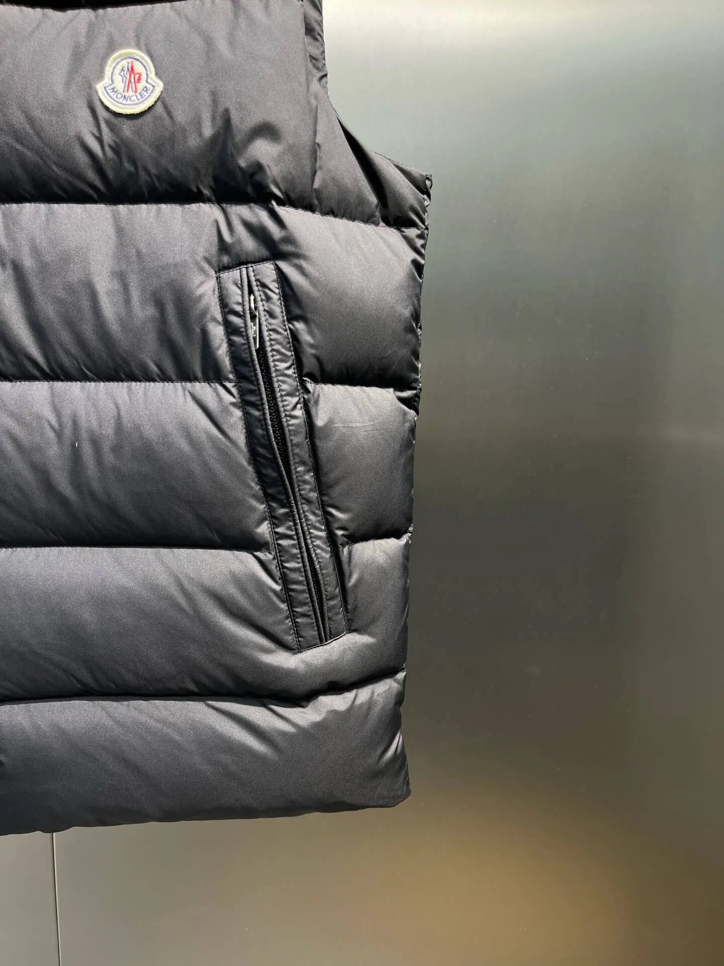 Hooded Down Gilet Jacket