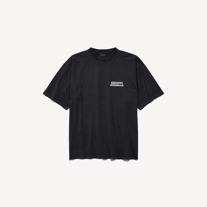 Tape Print T‑Shirt