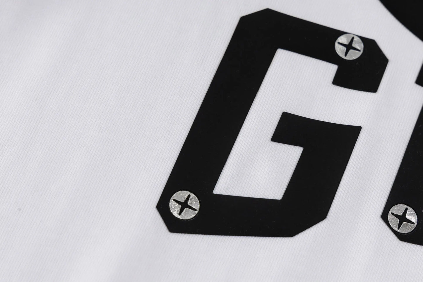 Screw Letter Print T-Shirt