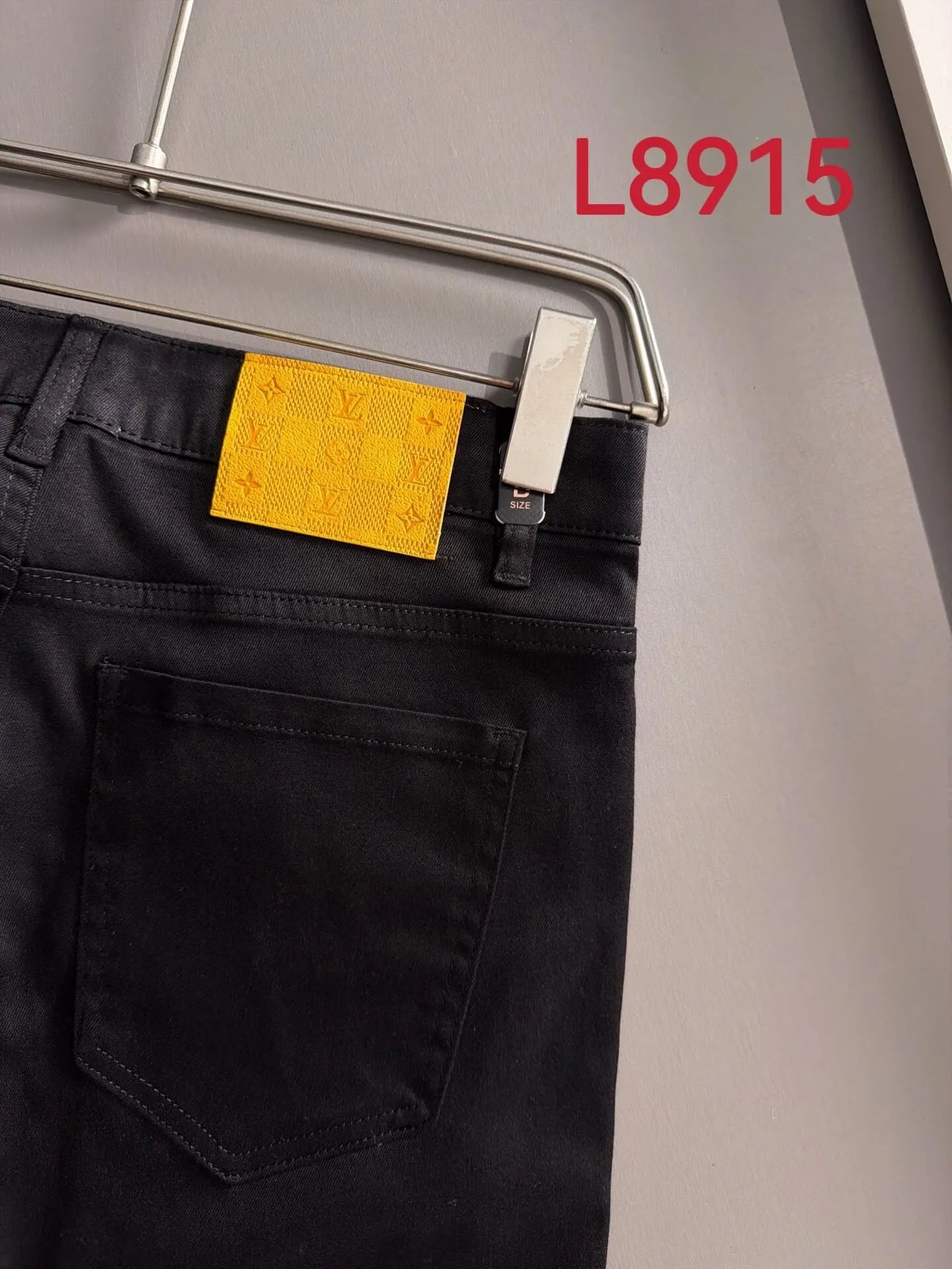 Contrast Patch Stretch Jeans