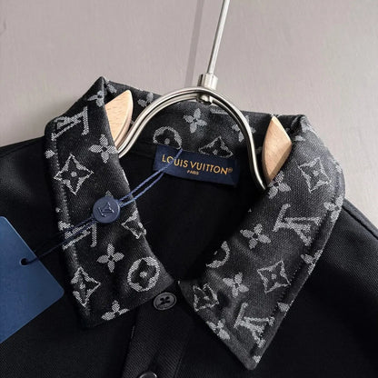 All‑Over Print Collared Polo Shirt