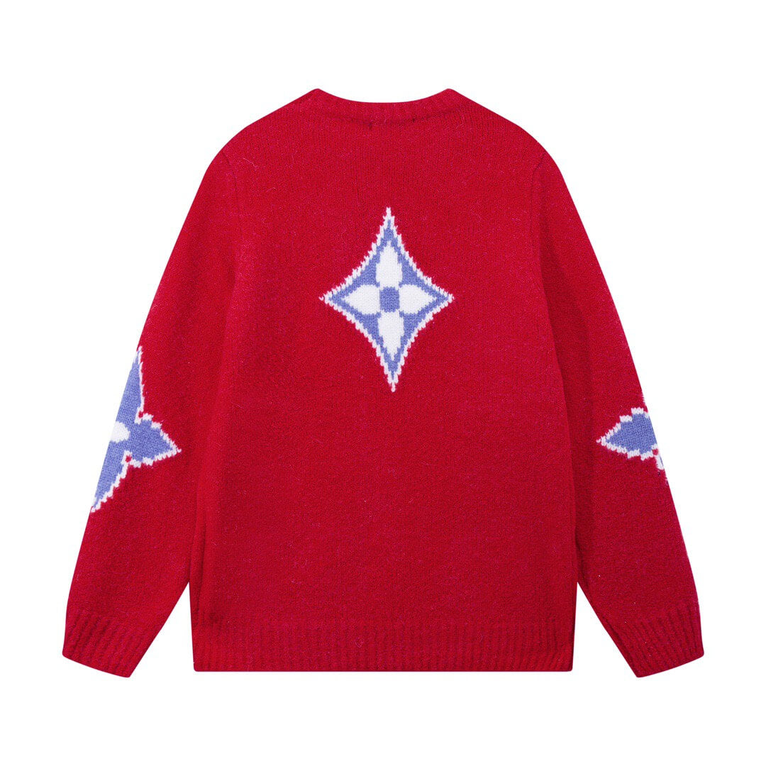 Partial Motif Sweater